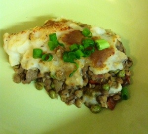 Mushroom Lentil Shepherd's Pie 